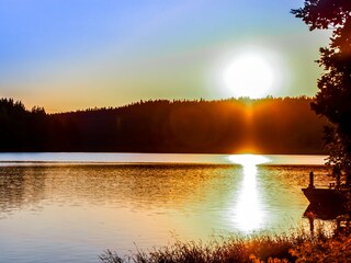 Idyllische Lage direkt am See