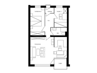 Apartment Westerland Grundriss 11