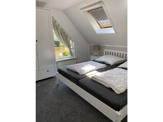 Schlafzimmer Doppelbett 2x90x200