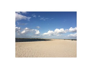 Sandstrandbucht am Ijsselmeer