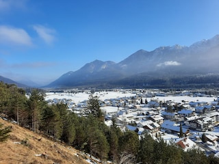 Blick über Wallgau