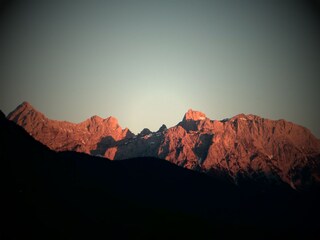 Balkonblick im Herbst