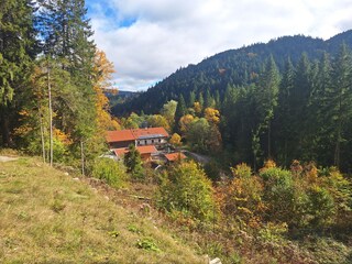 Traumhafte Lage, Ausgangspunkt für viele Wandertouren