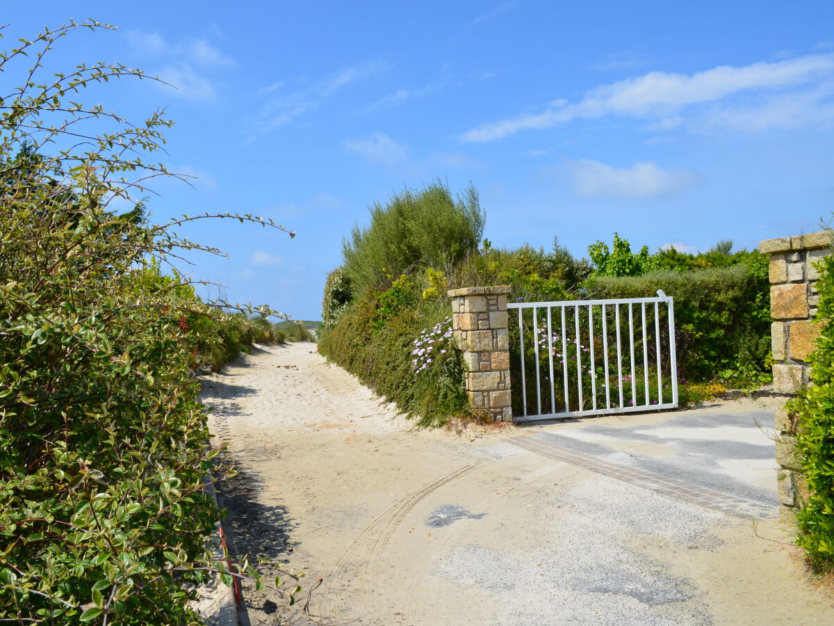 Entrance to the house