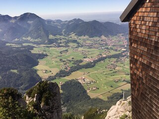 Blick vom Rauschberg auf Ruhpolding