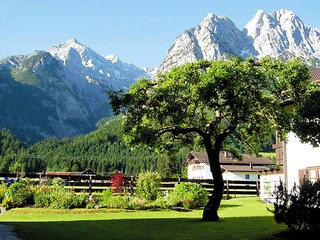 Unser Garten mit Liegewiese