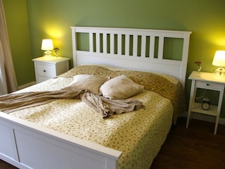 Schlafzimmer 1 mit Doppelbett