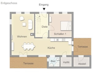 Grundriss Erdgeschoss