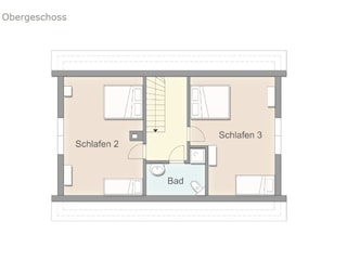 Grundriss Obergeschoss