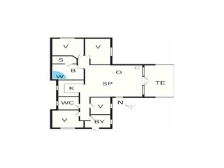 Casa per le vacanze Marielyst Pianta del piano 41