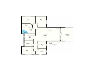 Maison de vacances Marielyst Plan d'étage 41