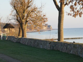 Blick zur Steilküste, 250m v Fewo