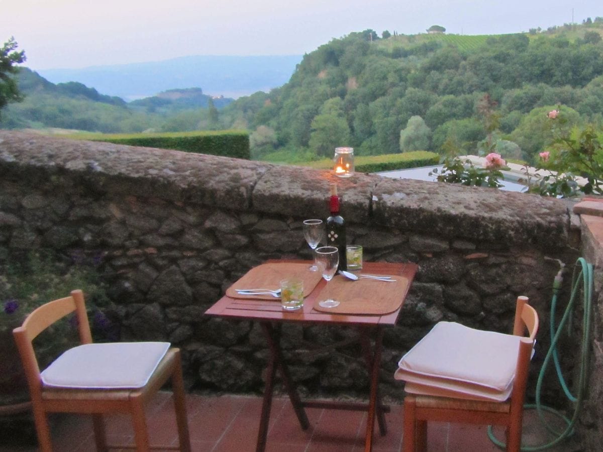 Aperitivo auf der Terrasse