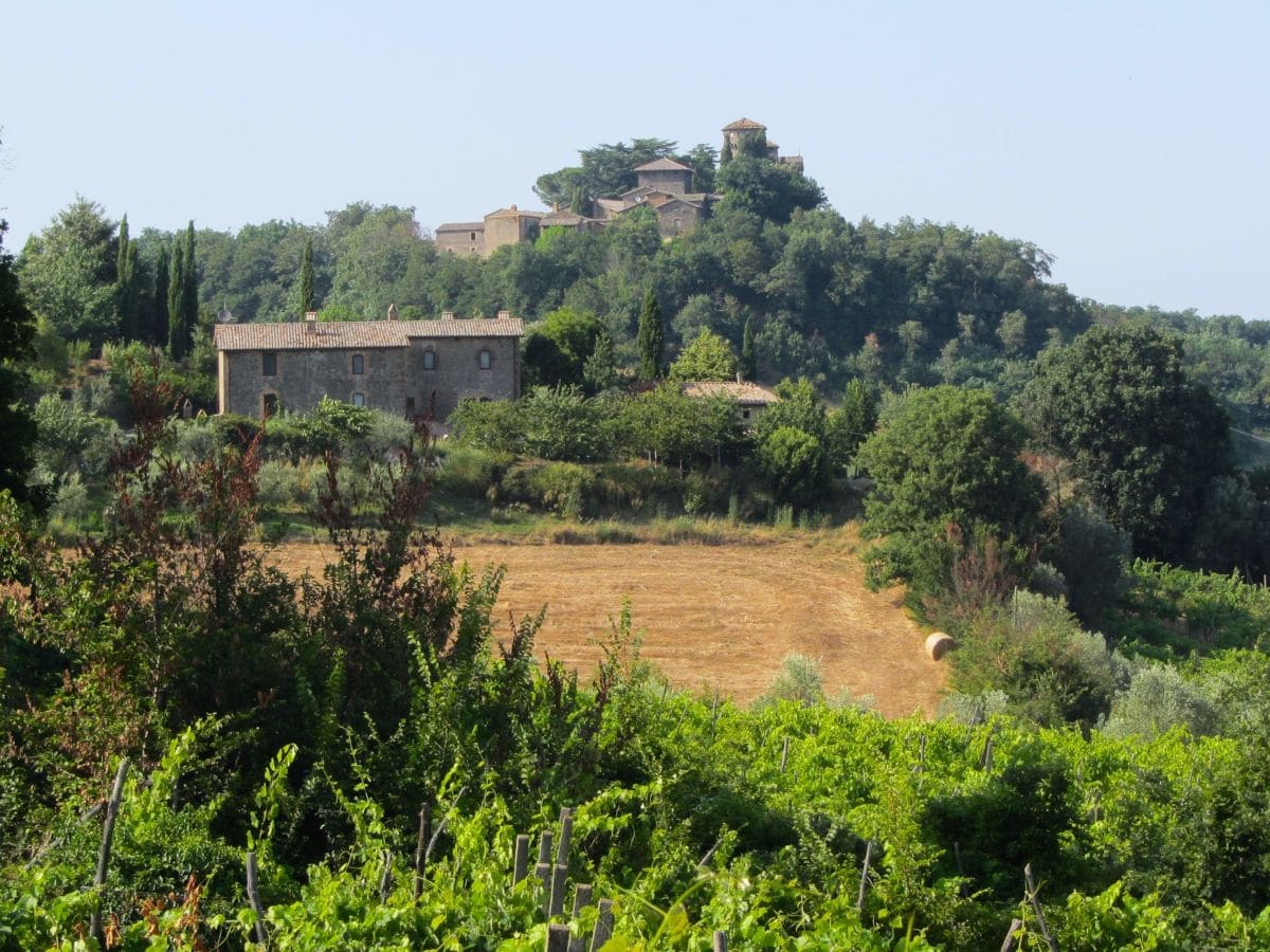 Das Haus mit Blick aufs Castello