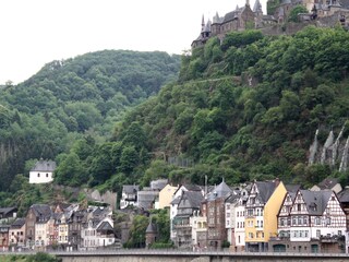 Lage Haus Burgromantik unterhalb der Reichsburg Cochem