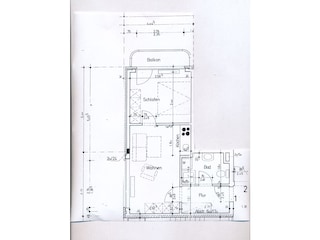 Grundriß Ferienwohnung im Haus "Passat"