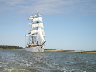 Segelschiff Hafeneinfahrt