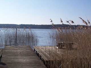 Idyllischer Steg