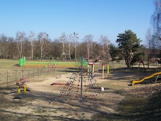 Spielplatz der Ferienanlage