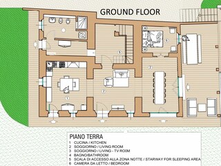 Villa San Lorenzo in Campo Pianta del piano 29