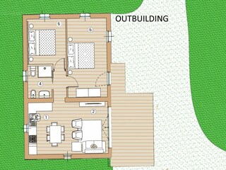 Villa San Lorenzo in Campo Pianta del piano 31