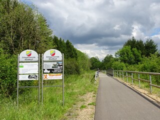 Kylltal Rad- Wanderweg oberhalb von unserem Haus