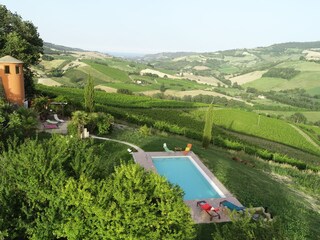 Vakantiehuis Montefiore dell Aso Buitenaudio-opname 19