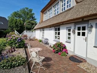 Seitenansicht vom Reethaus