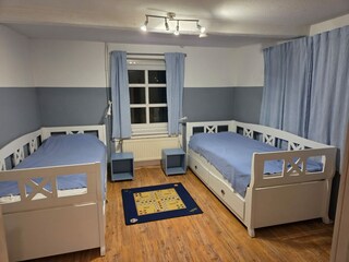 Kinderzimmer im unteren Bereich
