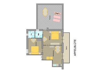 Appartamento per vacanze Naturns Pianta del piano 23