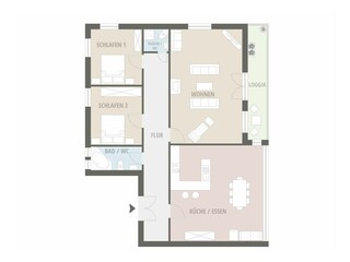 Appartamento per vacanze Oberstdorf Pianta del piano 28