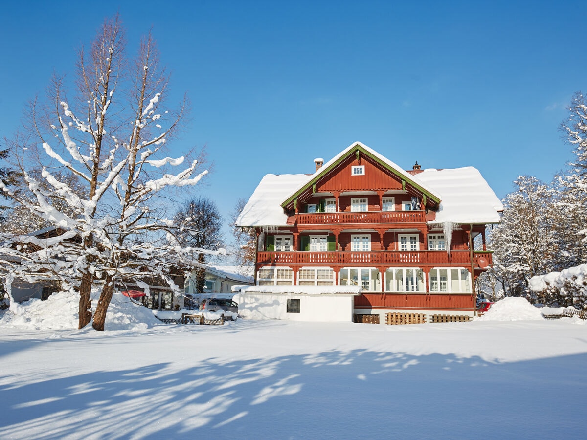 Haus Castell im Winter