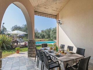 Villa Soiano del Lago Grabación al aire libre 3