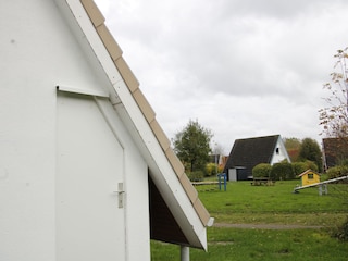 Blick zum Spielplatz