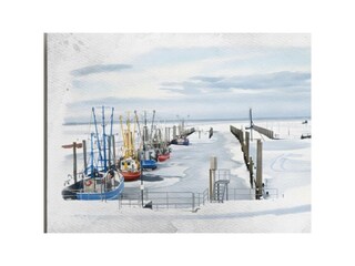 Dorumer Hafen Winter 2026