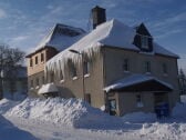 Ein bisschen Schnee vor der Tür