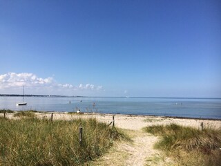 Der Strand in 4 min Fußweg