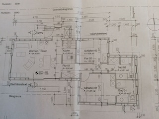 Grundriss des neuen Hauses