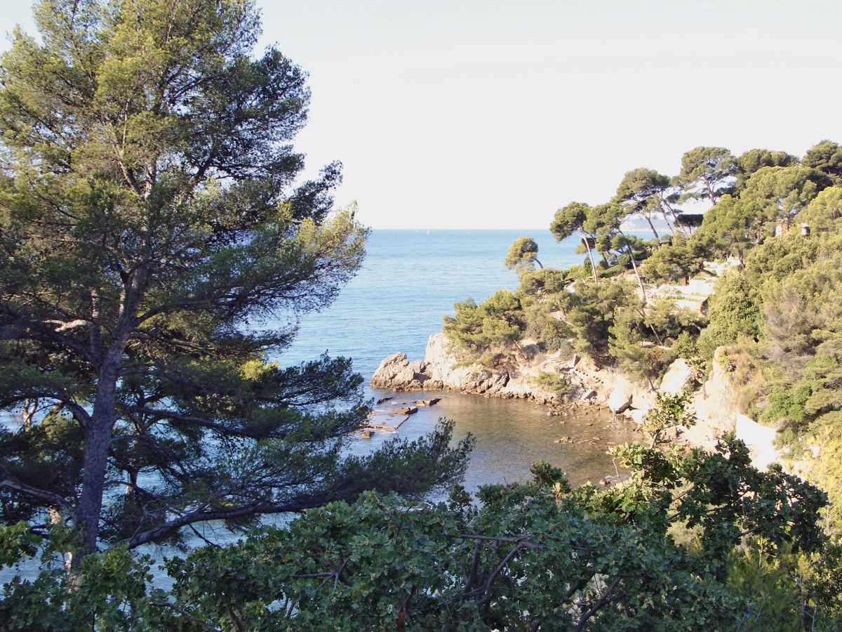 Blick auf die Bucht mit eigenem Zugang vom Haus