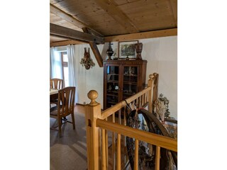 Hinterer Wohnungsteil mit Sitzgelegenheit