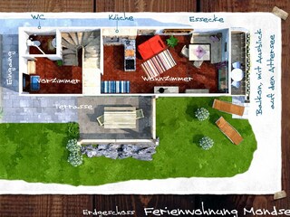 Holiday apartment Unterach am Attersee Floor Plan 33