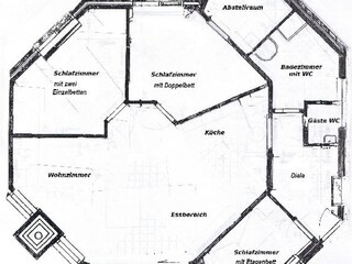 Vakantiehuis Julianadorp Grondplan 10
