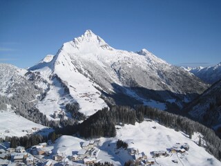 Winter holidays with panorama view