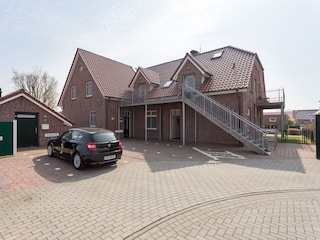 Parkplätze direkt am Haus