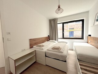 Schlafen mit 3 Einzelbetten