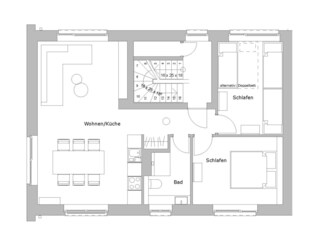 Ferienwohnung Eimsbüttel Grundriss 19