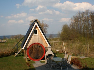 Grillplatz mit Ostseeblick