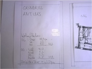 Casa per le vacanze Antibes Pianta del piano 22