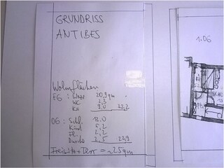 Vakantiehuis Antibes Grondplan 7