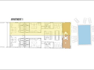 Ferienwohnung Lopar Grundriss 16